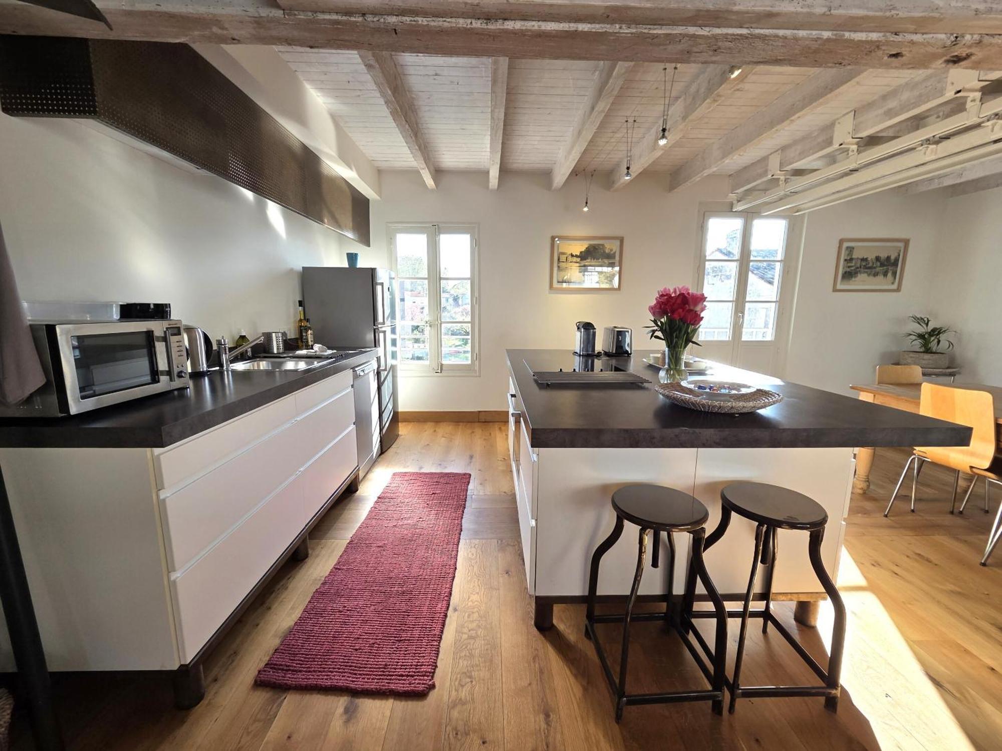 Quai 3 Loft Moderne Et Lumineux Les Pieds Dans L'Eau Apartman Jarnac Kültér fotó
